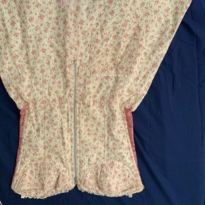 Betsy Johnson white and floral dress